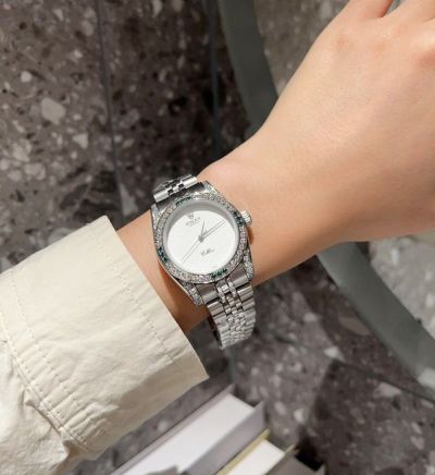 Rolex Geneve Cellini Replica with Jubilee Bracelet 316L Steel 31mm Imported Movement Women Watch